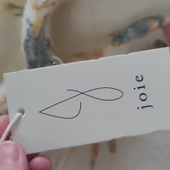 NWT Joie Cream Floral Knit Sweater size 3X - Picture 4 of 8